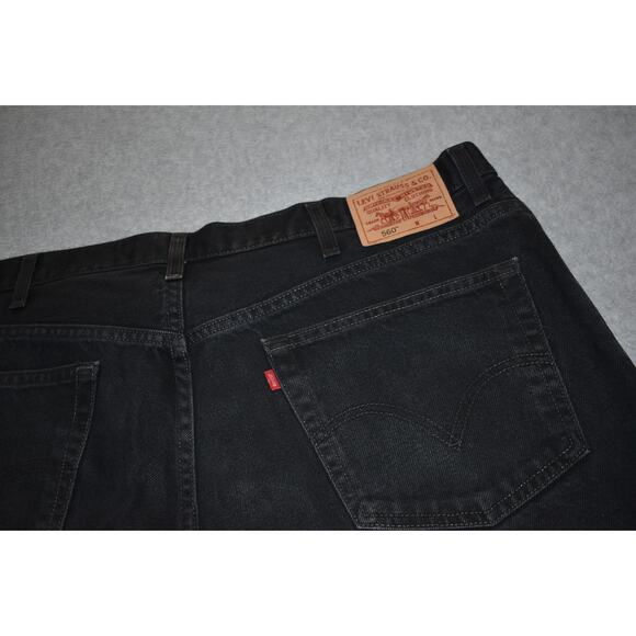 Vintage Levis 560 Jeans Mens Size 42 x 36 Tapered Loose Fit Denim MADE IN Mexico - Picture 1 of 10